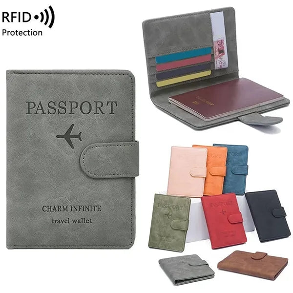 Magnetic Buckle Multifunctional Id Card Holder
