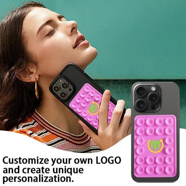 Silicone Suction Phone Case Mount