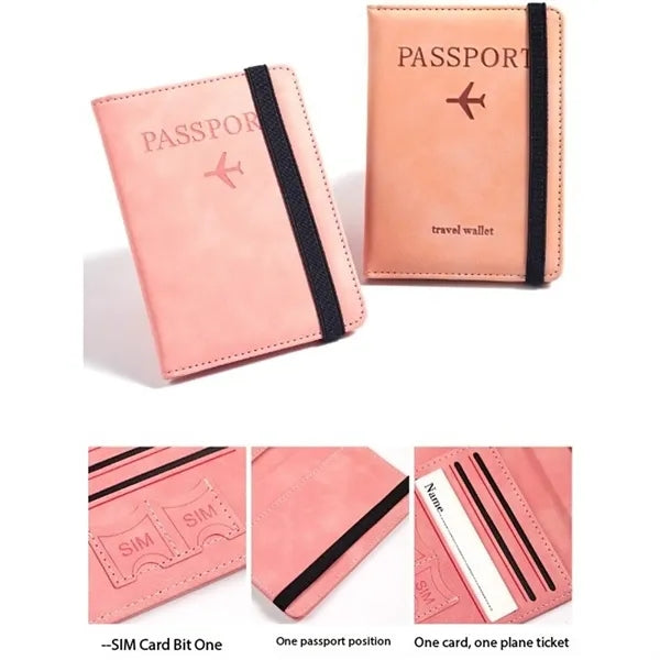 Elastic Band Multifunctional Id Card Holder