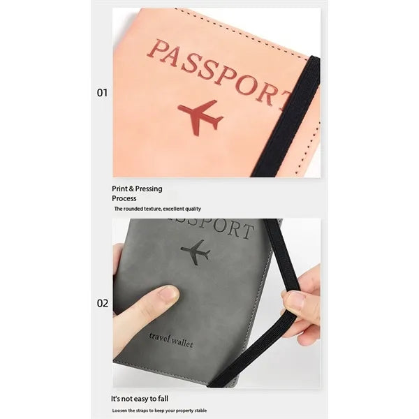Elastic Band Multifunctional Id Card Holder