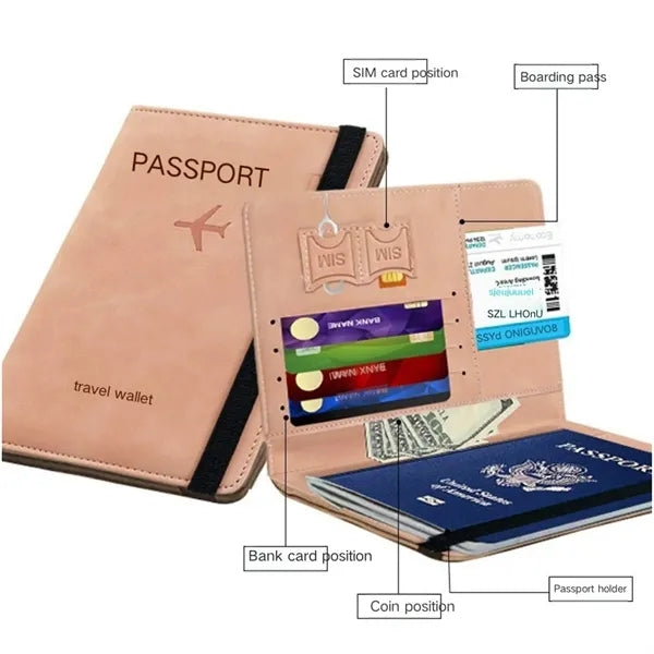 Elastic Band Multifunctional Id Card Holder