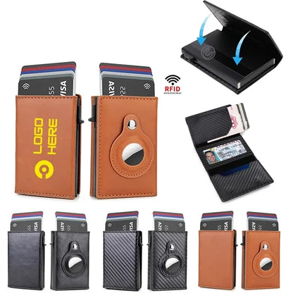 Magnetic Type Bank Card Holder Rfid Wallet