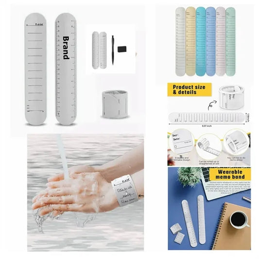 Silicon Memo Wristband Bracelet