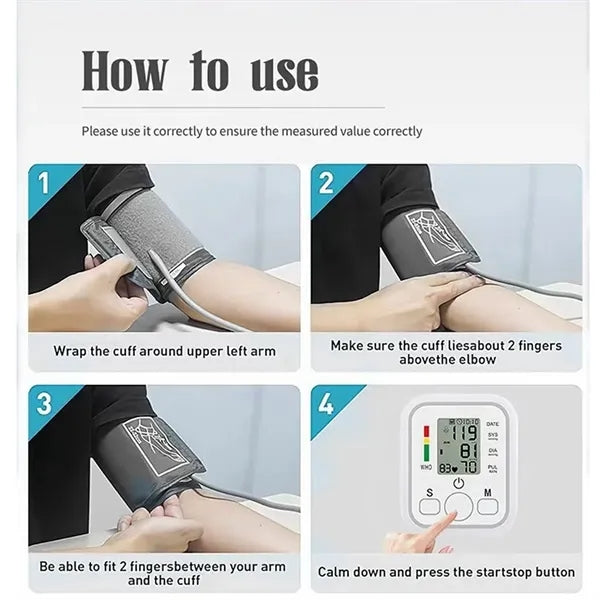 Arm Blood Pressure Monitor
