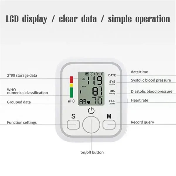 Arm Blood Pressure Monitor