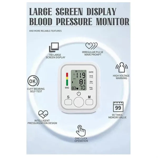 Arm Blood Pressure Monitor