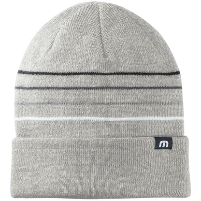 TravisMathew Striped Cuffed Beanie