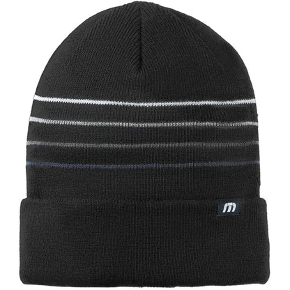 TravisMathew Striped Cuffed Beanie