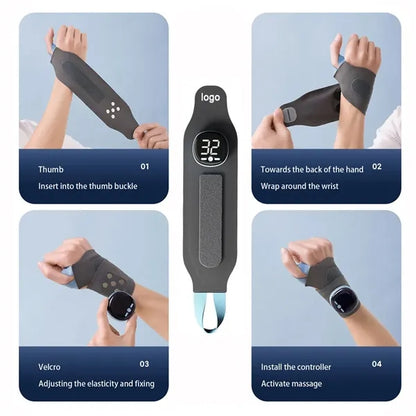 Electric Hand massager with low-frequency pulse