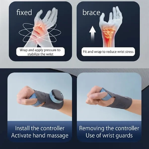 Electric Hand massager with low-frequency pulse