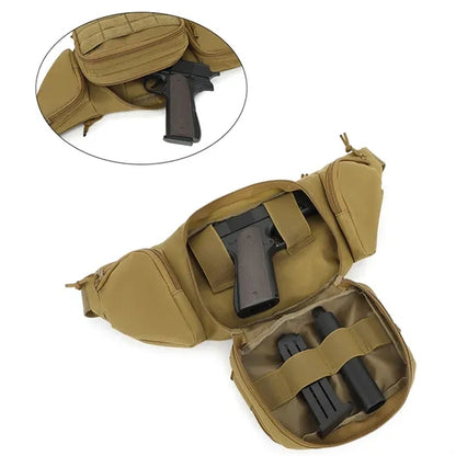 Outdoor Tactical Waist Bag with Multiple Pockets