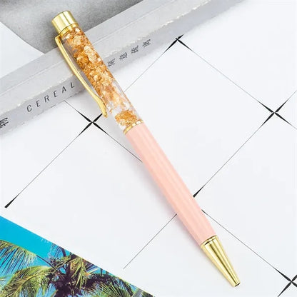 Mini Crystals Metal Pen