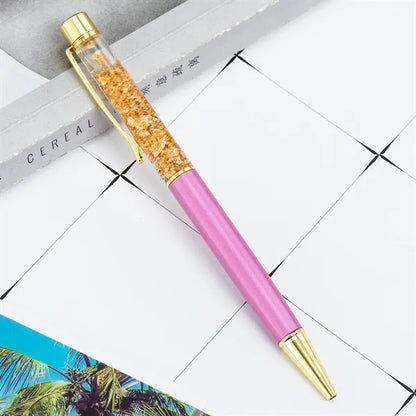 Mini Crystals Metal Pen