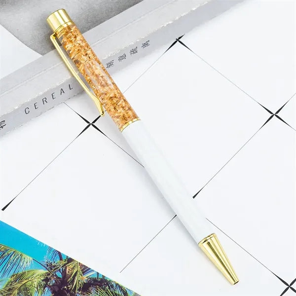 Mini Crystals Metal Pen