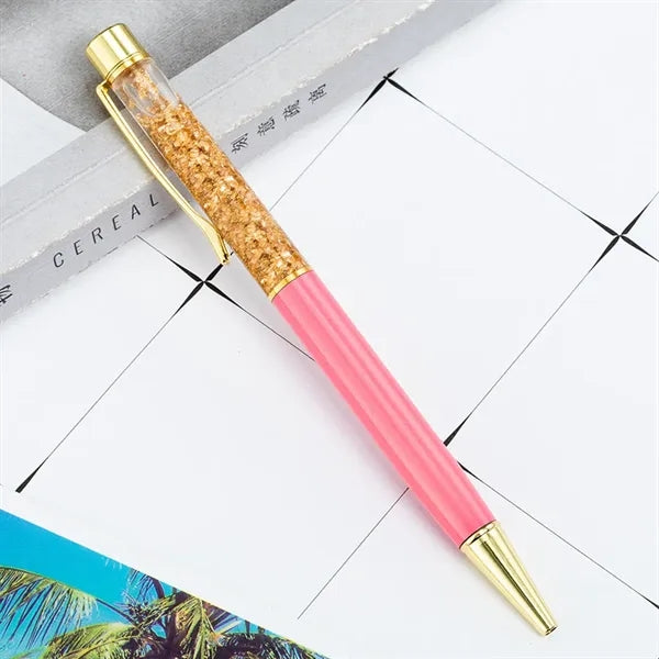 Mini Crystals Metal Pen