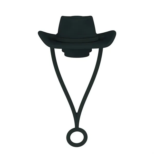 Cowboy Hat Shaped Silicone Straw Stoppers