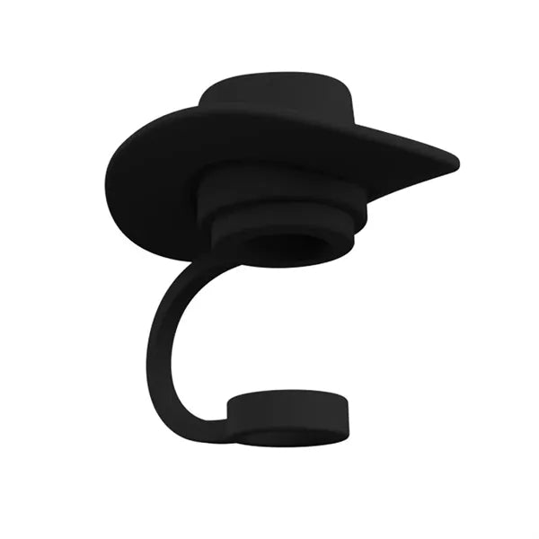 Cowboy Hat Shaped Silicone Straw Stoppers