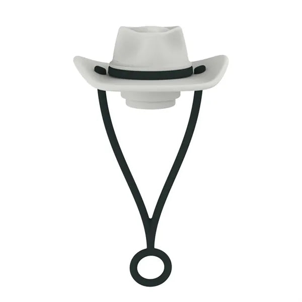 Cowboy Hat Shaped Silicone Straw Stoppers