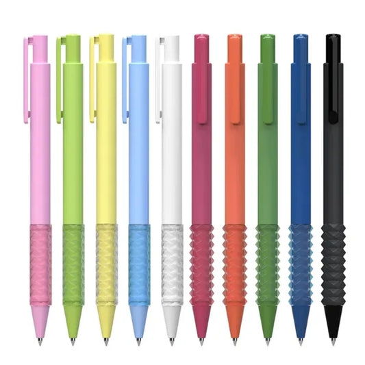 Retractable Plastic Ballpoint Pen