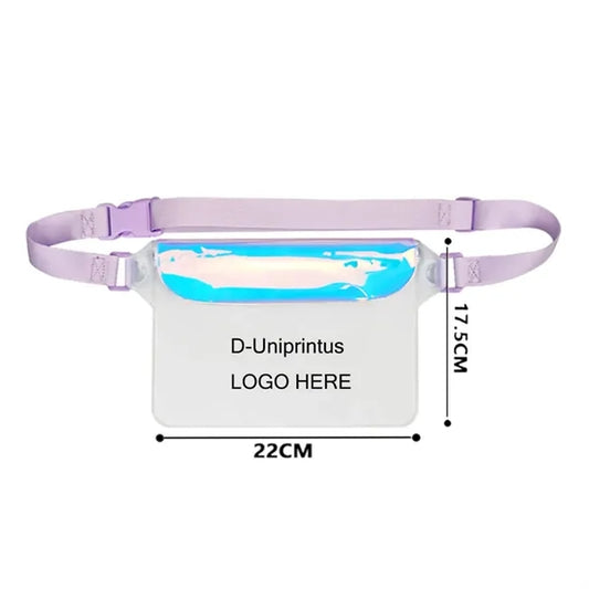 Holographic Clear Choice Fanny Pack
