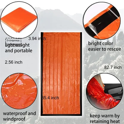 Emergency Survival Sleeping Bag with Whistle