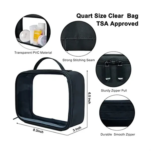 Clear PVC Toiletry Bag