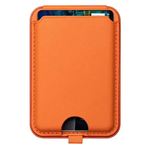MagSafe Leather Wallet Card Holder with Stand for iPhone