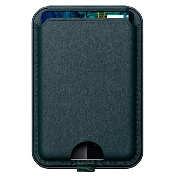 MagSafe Leather Wallet Card Holder with Stand for iPhone