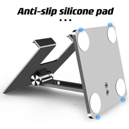 Adjustable Aluminum Tablet Laptop Stand Foldable Holder