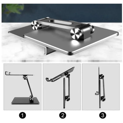 Adjustable Aluminum Tablet Laptop Stand Foldable Holder