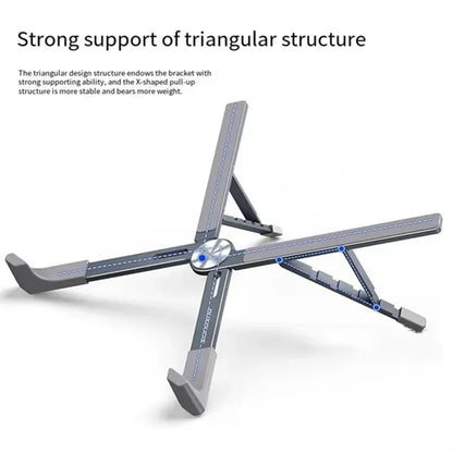Adjustable Aluminum Laptop Cooling Stand Portable Foldable