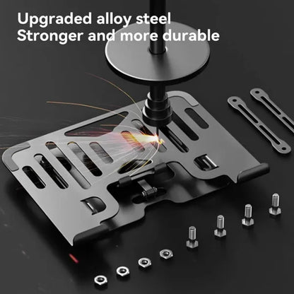 Adjustable Laptop And Phone Stand Foldable Ergonomic Riser