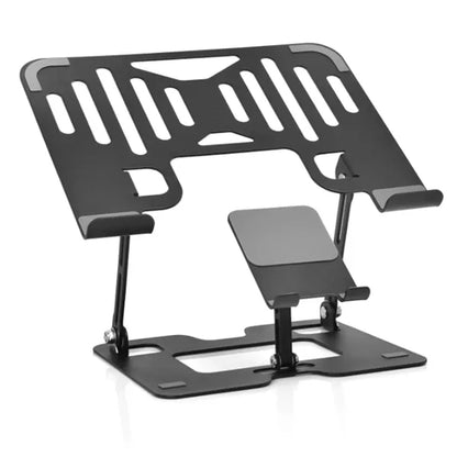 Adjustable Laptop And Phone Stand Foldable Ergonomic Riser