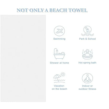 Microfiber Beach Towel Ultra Soft Quick Dry Lightweight