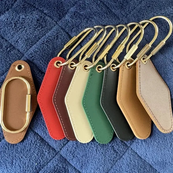 PU Leather Hotel Keychain