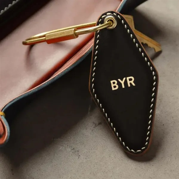 PU Leather Hotel Keychain