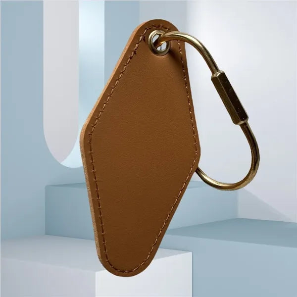 PU Leather Hotel Keychain