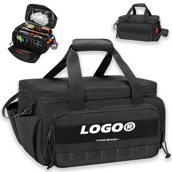 Heavy Duty 14 Inch Tool Bag Multi Pocket Work Organizer