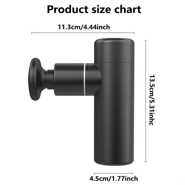 Mini Muscle Massage Gun High Frequency Deep Tissue Therapy