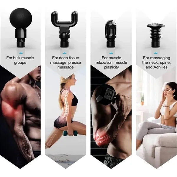 Mini Muscle Massage Gun High Frequency Deep Tissue Therapy