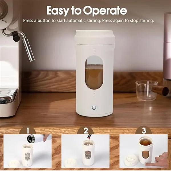 10oz. Portable Electric Self Stirring Cup USB Rechargeable