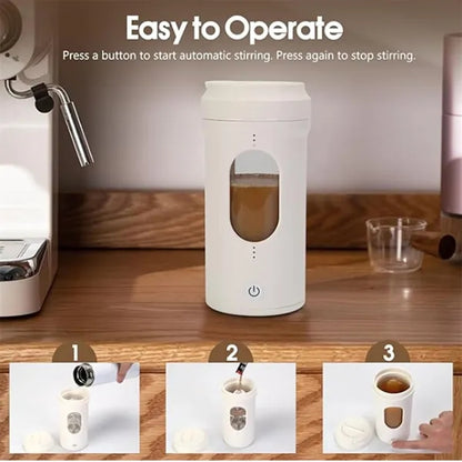 10oz. Portable Electric Self Stirring Cup USB Rechargeable