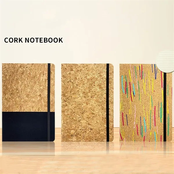 A5 Cork Cover Journal Notebook