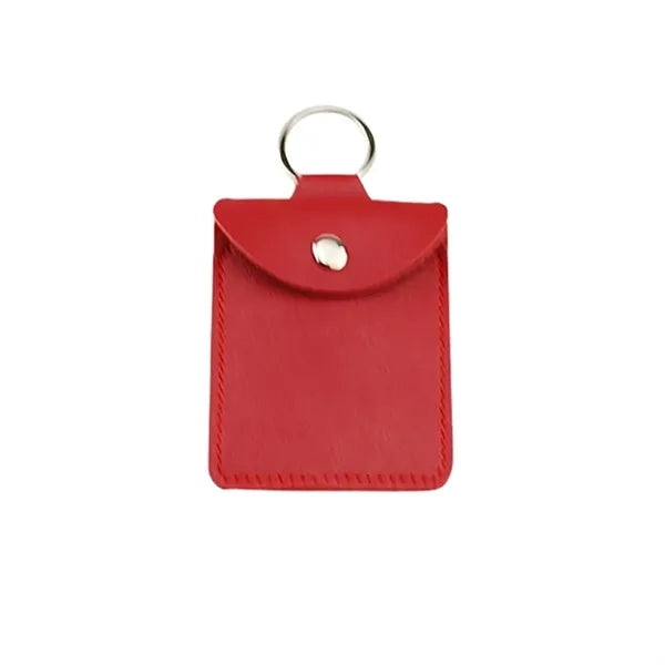 Lightweight And Portable Pu Leather Coin Purse Pendant