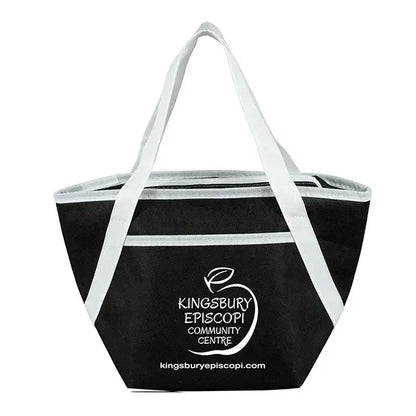 Zipper Cooler Tote 6-Pack Size