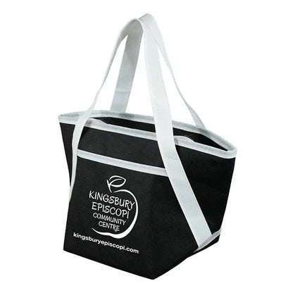 Zipper Cooler Tote 6-Pack Size