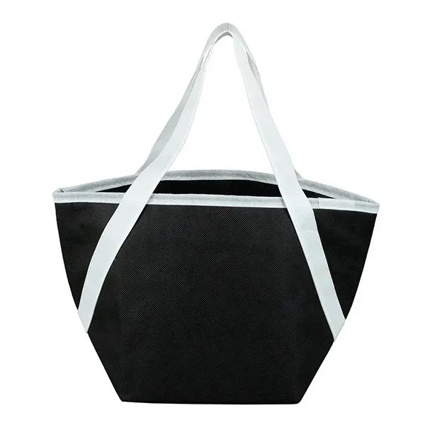 Zipper Cooler Tote 6-Pack Size