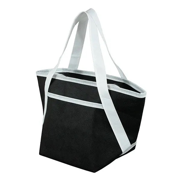 Zipper Cooler Tote 6-Pack Size