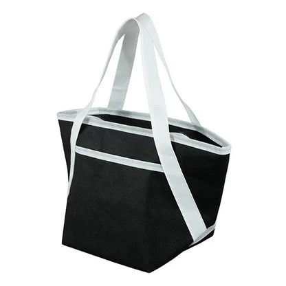 Zipper Cooler Tote 6-Pack Size