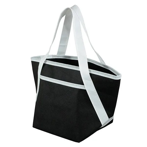 Zipper Cooler Tote 6-Pack Size